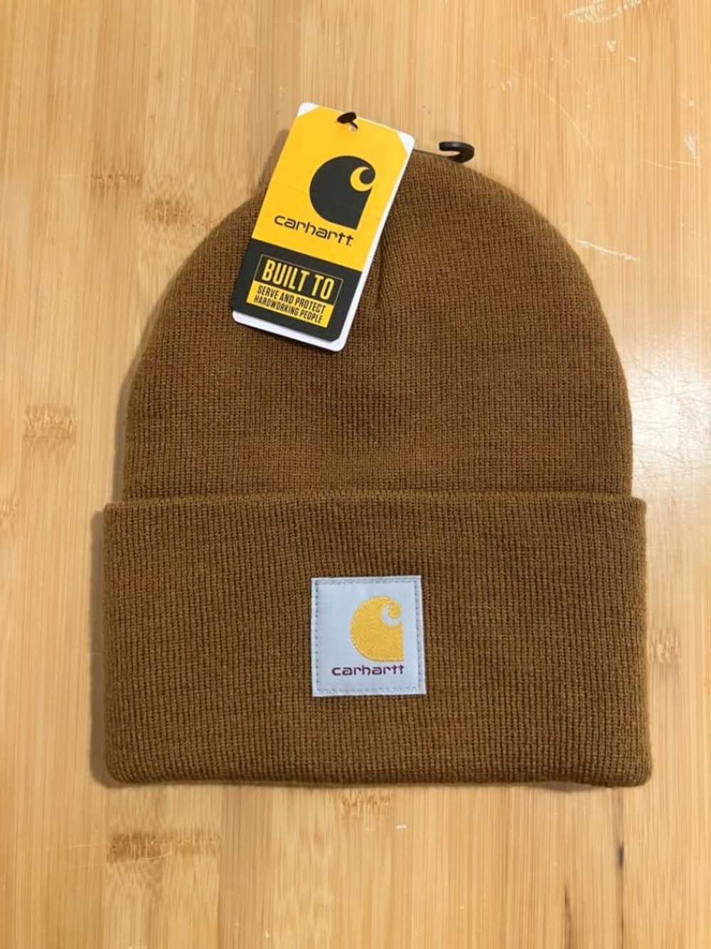 New Carhartt Brown Beanie